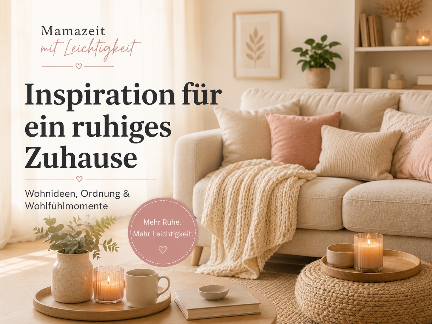 Wenn dein Zuhause sich wieder nach Ruhe anfühlen soll